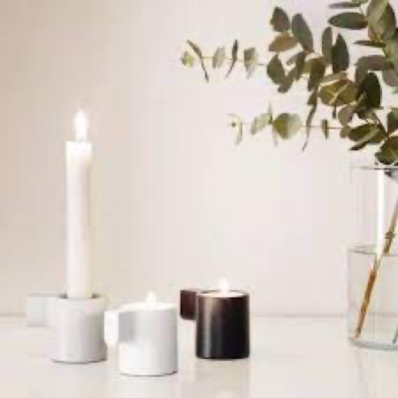 IKEA Accents New Ikea Ypperlig Taper Candletea Light Holder 3 Piece